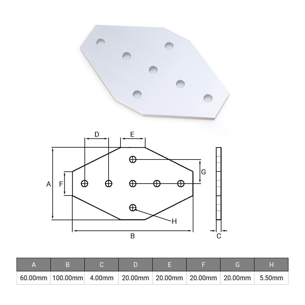 Openbuilds Placa de unión cruz - Woodworking Joint Types reseña y precio